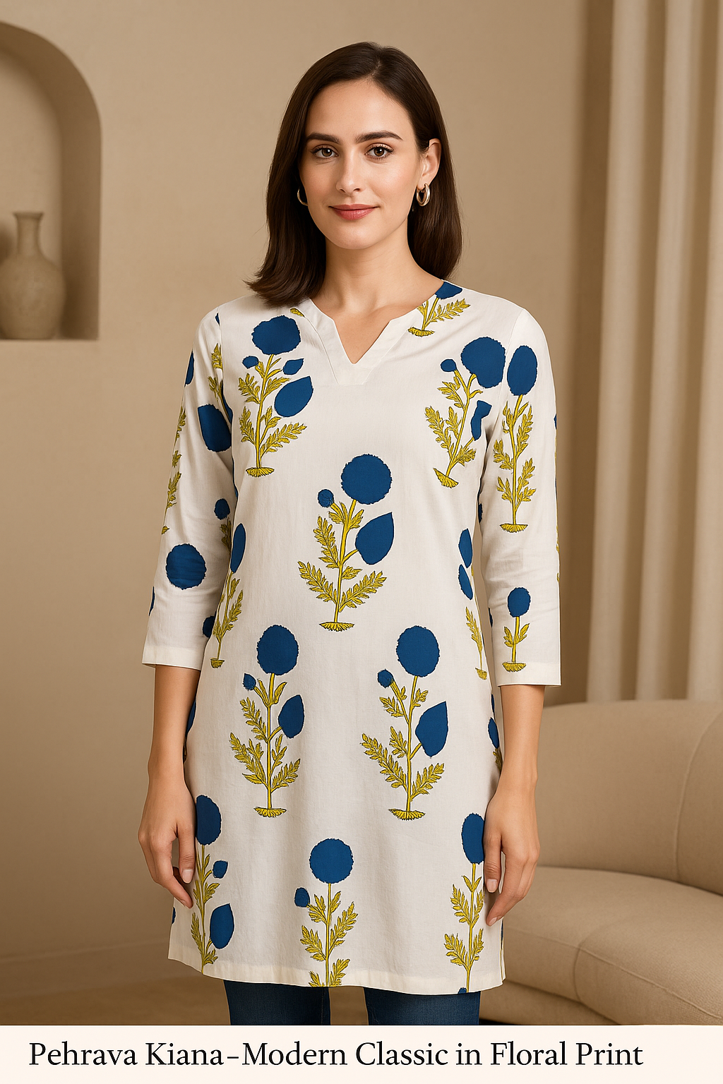Pehrava Kiana – Modern Classic in Floral Print