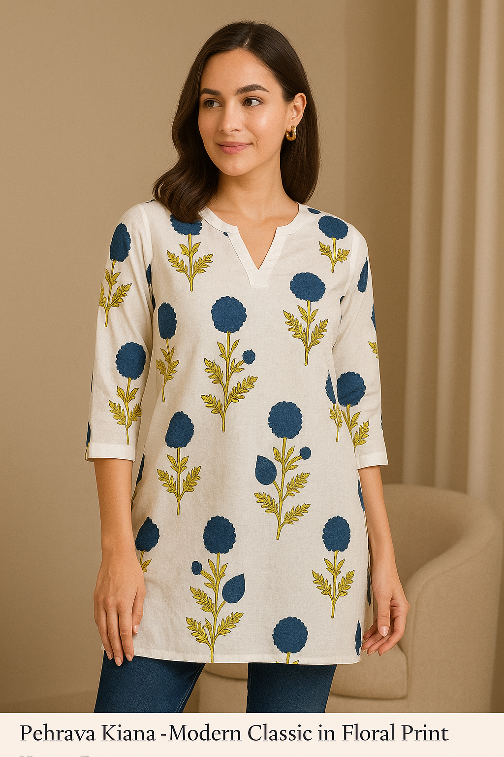 Pehrava Kiana – Modern Classic in Floral Print