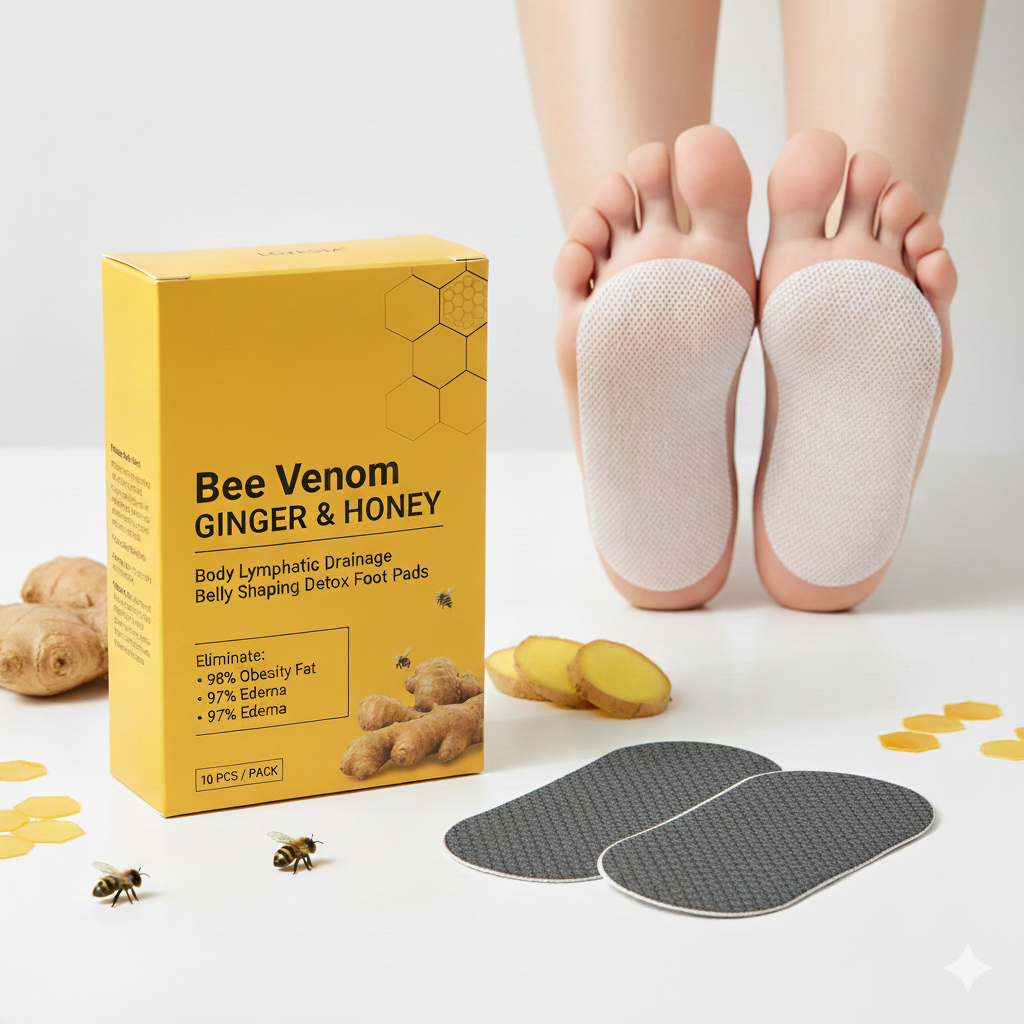 Bee Venom Ginger & Honey Detox Pads