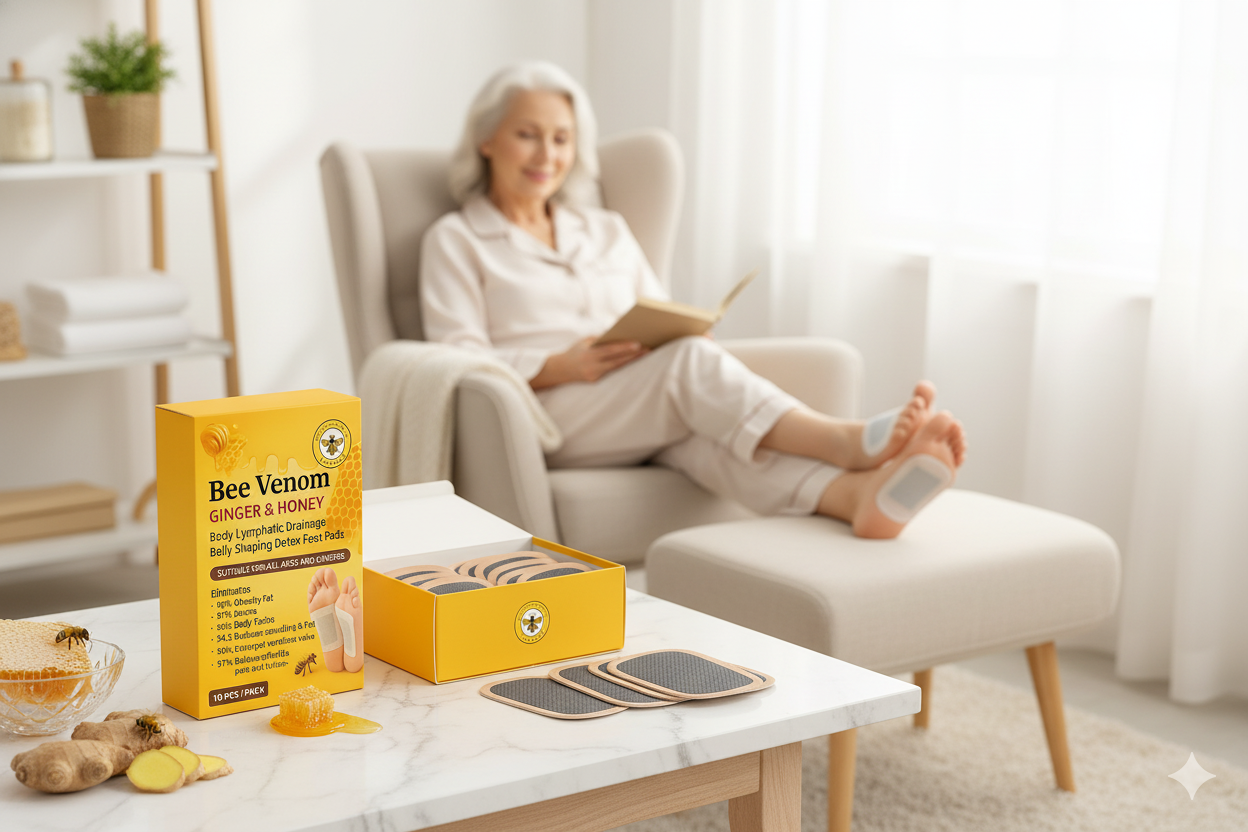 Bee Venom Ginger & Honey Detox Pads